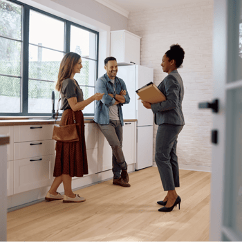Young Couple Touring New House