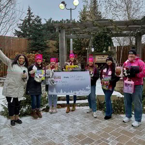 CCCU Team at Toys for Tots Fundraiser
