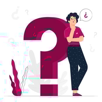 Question mark illustration