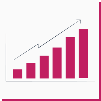 Interest chart infographic