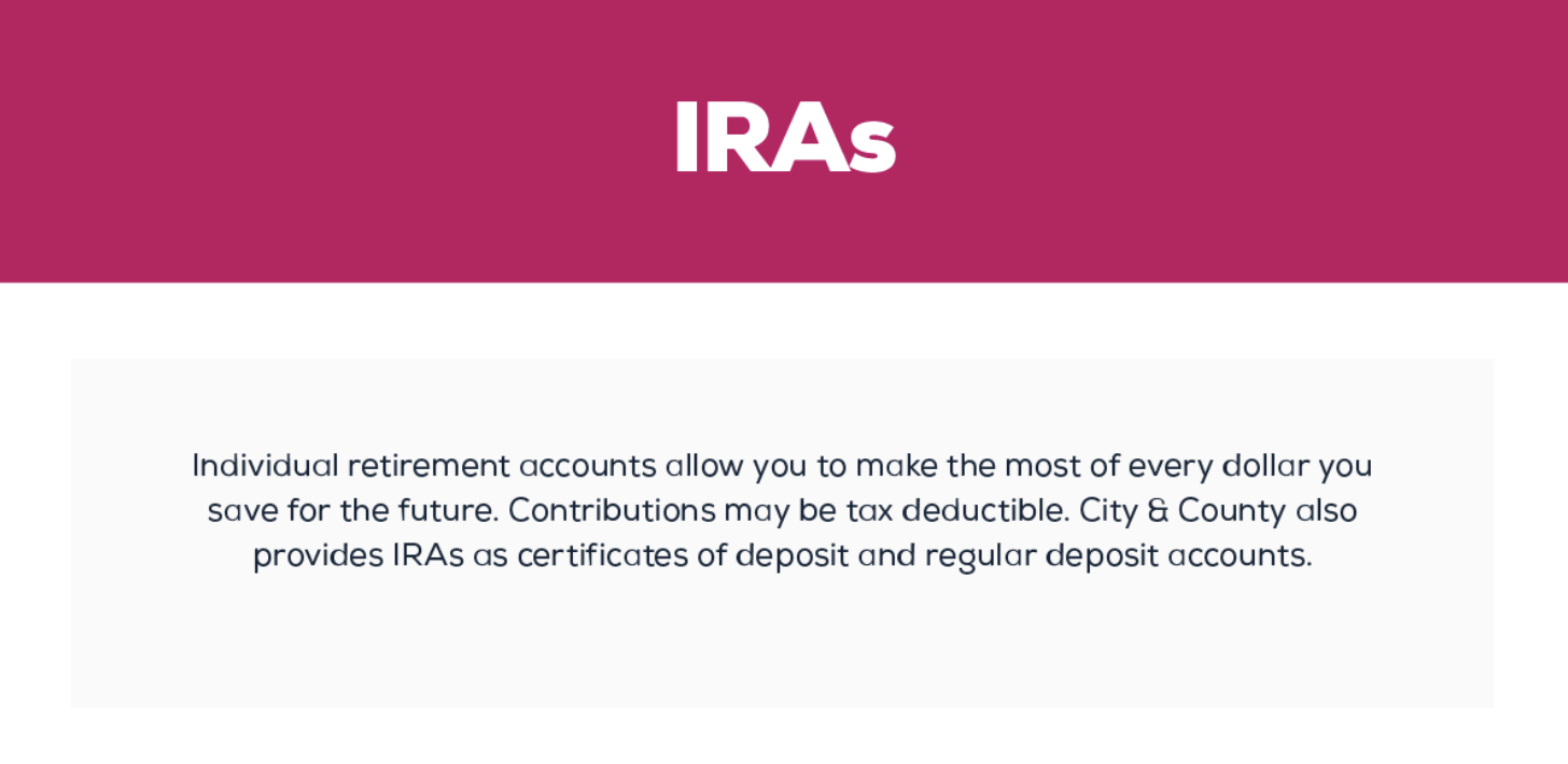 IRA infographic and definition at CCCU